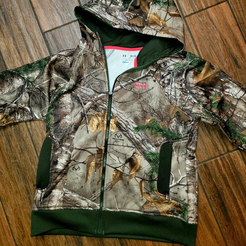 Under Armour Camo zip up